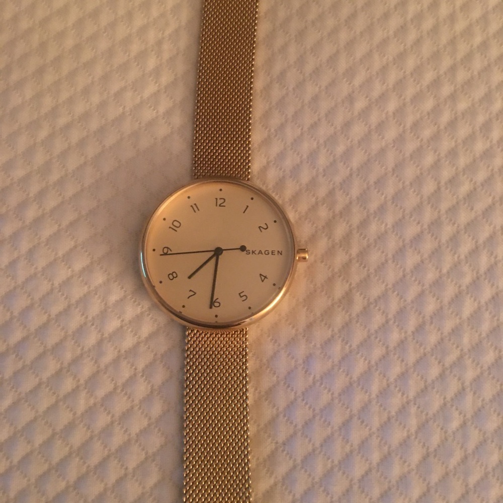 Skagen Gold tone watch
